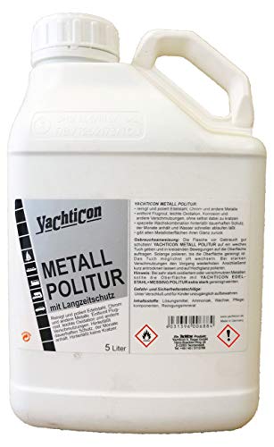 Yachticon polissage métal pour faire briller l'accastillage avant de prendre la mer
