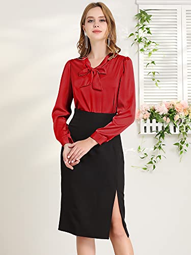 Allegra K Donna Camicia Elegante Parte Superiore