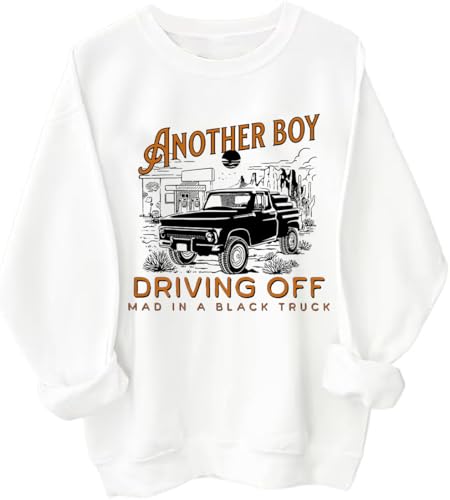 Boy Driving Off Mad Black Truck Sweatshirt Unisex Another Boy Driving Off Mad In A Black Truck Shirt Sweatshirt
