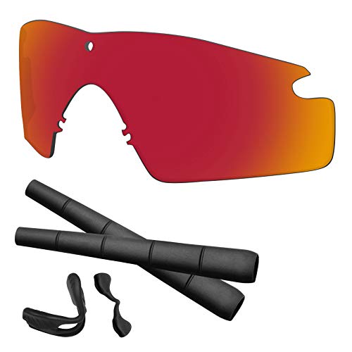 Catálogo para Comprar On-line Frame Rojo disponible en línea para comprar. 43 Predrox Si M Frame 2.0 - Juego de lentes y gomas de repuesto para Oakley Sunglass polarizado, Rojo espejo, 0 US