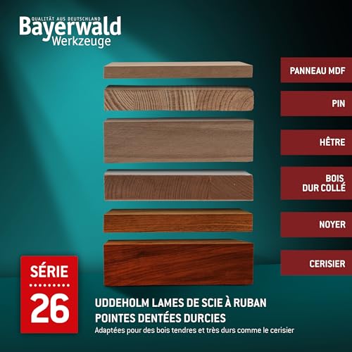 Lame de scie à ruban 1400 x 6 pour découpe de bois Einhell
