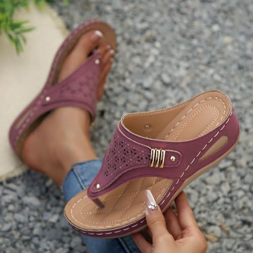 Avylays Orthopedic Sandals for Women, Avy Lace Breathable Mesh Sports Sandals with Non-slip Sole for Beach 7