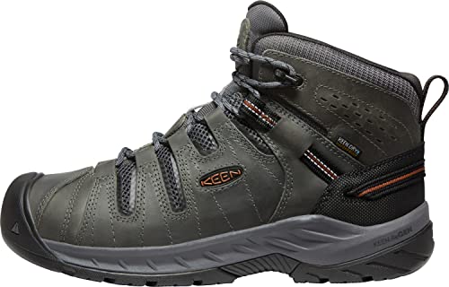 Image of KEEN Men's Flint 2 Mid Height Waterproof Non Slip Work Boots
