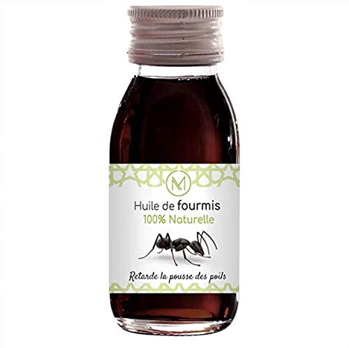 Huile de fourmis 60ml 100% naturelle | Retarde la pousse des poils | Made In France