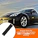 MOTOPARTY for Nissan 350Z Roadster 2003-2009 Convertible Top Elastic Strap Kit Made of Upgraded Polyester Fiber and Latex