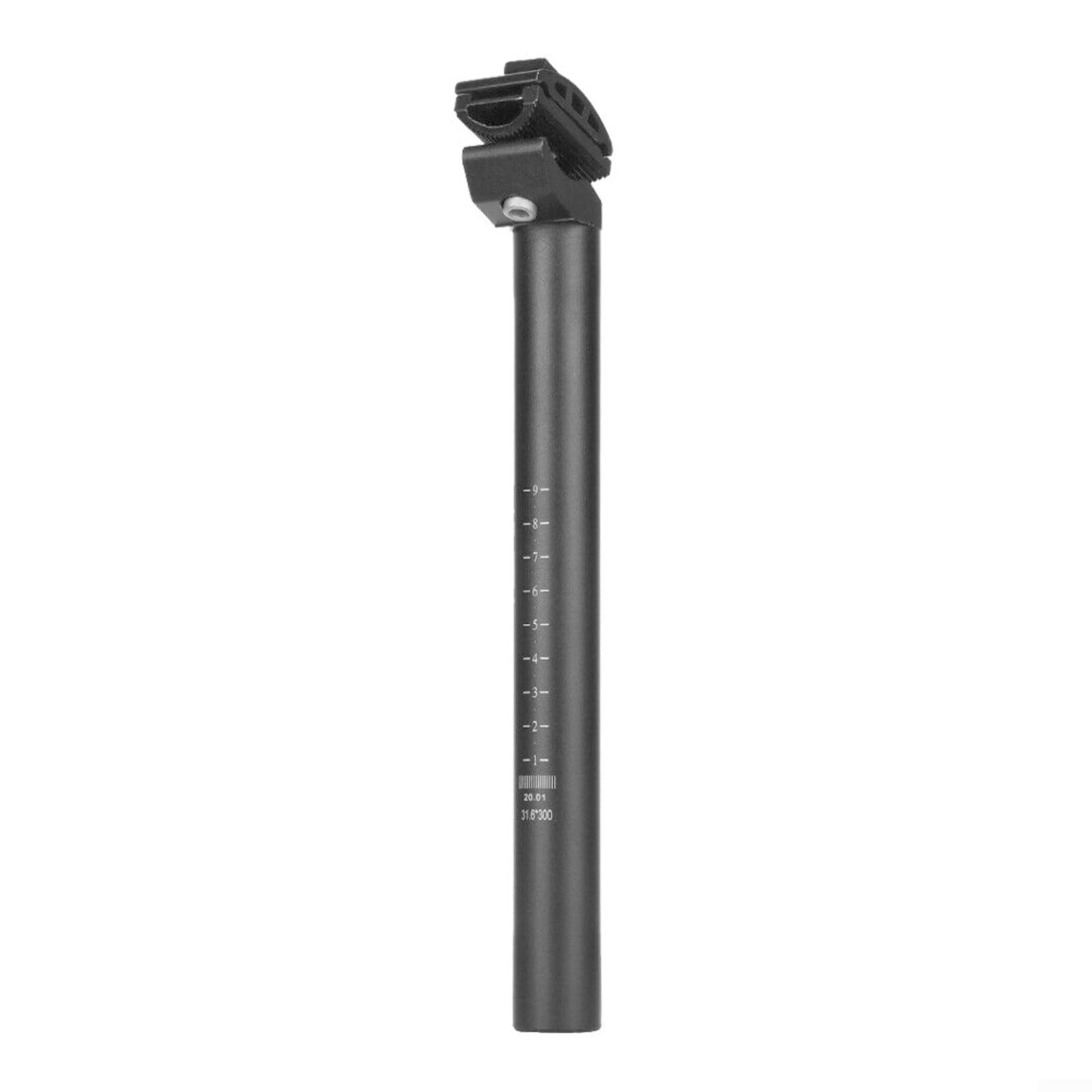 Lega di alluminio Bike Reggisella 27.2mm 30.8mm 31.6mm 25.4mm per Strada Mountain Bicicletta Nero 300mm