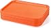 New Star Foodservice 26931 Fast Food Tray, 10 by 14-Inch, Orange, Set of 12