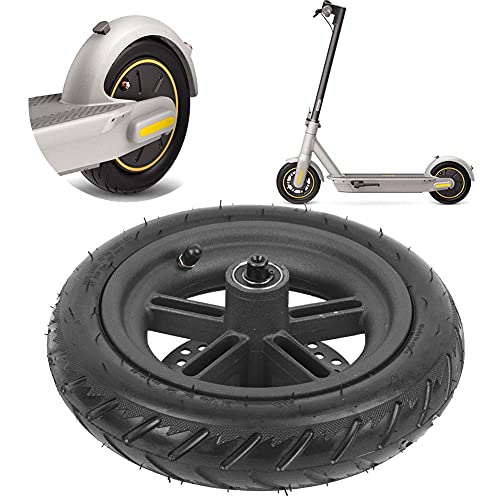 Alomejor Roue Scooter arrière, Absorbant Chocs Confortable Frein Disque 120mm Durable kit Remplacement for déplacement Urbain Loisirs Usage Quotidien