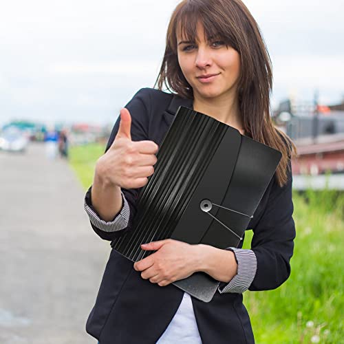 Dossier accordéon 60 poches format A4 avec couverture extensible pour tri de documents