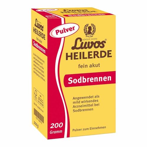 Luvos Heilerde fein akut Pulver bei Sodbrennen 200 g Pulver