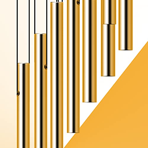 Pgzsy Wind Chimes For Outside, Sympathy Wind Chimes Outdoor Clearance With 12 Aluminum Alloy Tubes And Hook, Memorial Wind Chimes Outdoor #TOP3