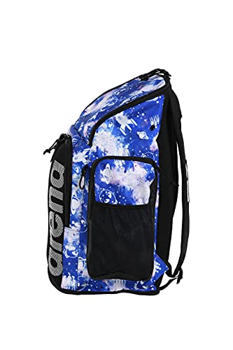 Arena Team 45L Swimming Athlete Sports Backpack Training Gear Bag for Men and Women, Aliens
