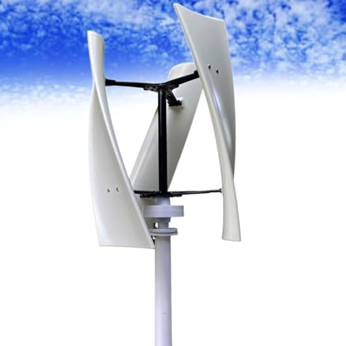 Kit generador de turbina eólica vertical 12V contra las facturas altas de luz en casa