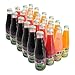 Mexican Natural Fruit Juice Drink Variety Pack, Glass Bottles, No Artificial Colors, 8 fl oz, 24 Count