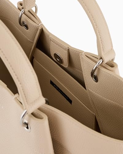 Image of Armani Exchange Women's Wave Shopping Large Bag