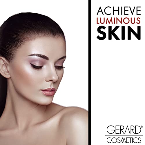 Gerard Cosmetics Star Powder - Soft, Velvety Formula Glides Effortlessly - Delivers Pure Pigmentation - Accentuates Your Facial Features - Gluten And Paraben Free - Sophia - 0.42 Oz Highlighter #TOP6