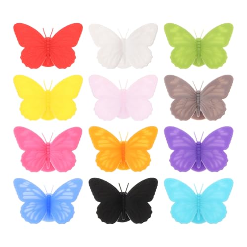 SHINEOFI Marcadores de Copas de Vino de Silicona Forma de 12 Unidades Reutilizables para Fiestas Identificadores Coloridos para Bebidas y Decoración de Vasos