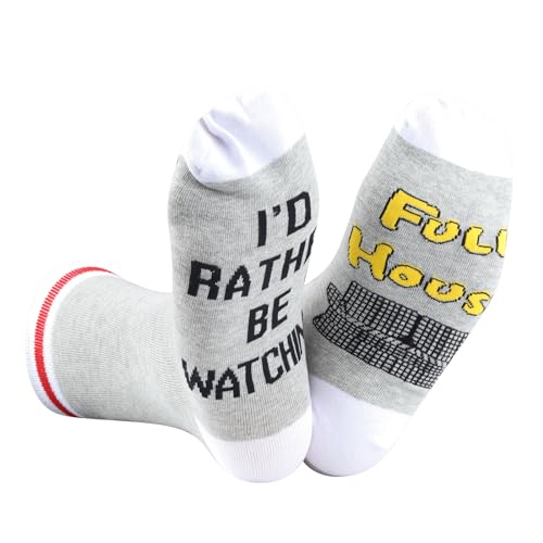 2 Pairs F-House TV Show Inspired Socks 90s TV Show Merchandise Socks Single Parent Gift2