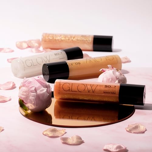 Glow By So…? Womens Champagne Blush Perfume Mist, Illuminating Shimmer Body Mist for Women 140ml - Image 6