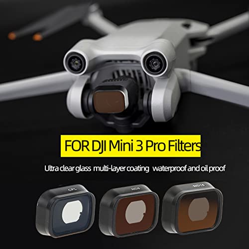 Goshyda ND Filters Set, 3PCS CPL ND8 ND16, Aluminum Alloy Frame Optical Glass - Image 3