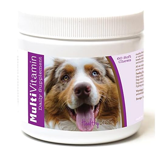 Healthy Breeds Australian Shepherd Multi-Vitamin Soft Chews 60 Count