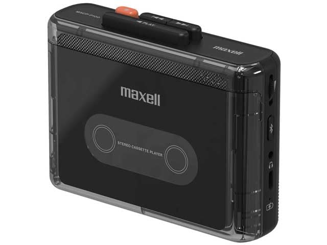 新品　maxell MXCP-P100 ブラック Amazon | maxell Bluetooth対応 ポータブルカセットプレーヤー
