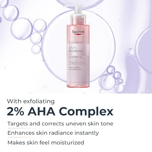 Eucerin Anti Pigment Cleansing Gel 2% Exfoliating AHA Complex 200ml - Image 4