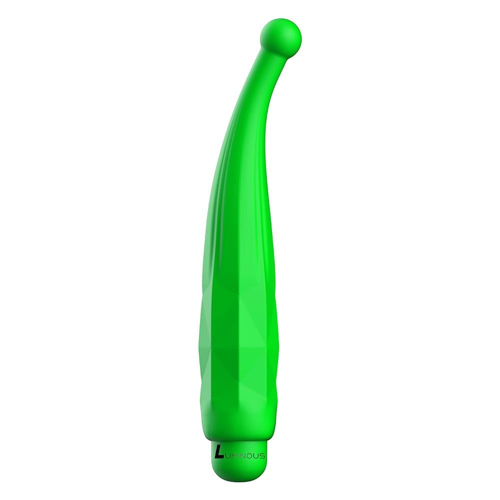 Shots LUM015-Silicone Vibrators,Bullets & Mini Vibrators,Clitoral Stimulators Green One Size