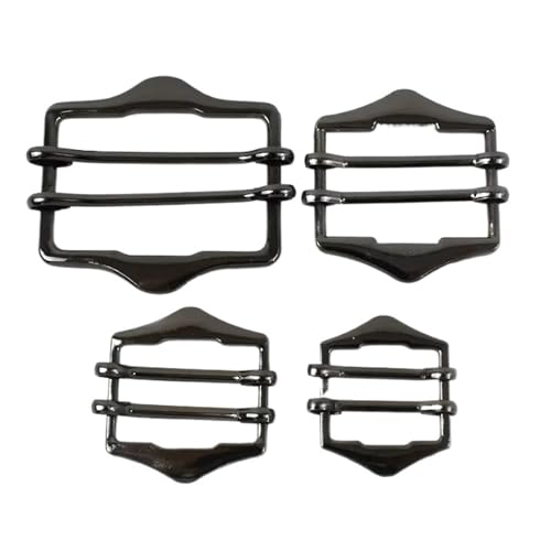 Boucles métalliques pour sangles de sac 20 25 30 40 mm curseur de réglage bouton activité