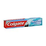 Colgate MaxClean Toothpaste, Anticavity Fluoride, with SmartFoam, Spearmint Blast, 6 oz.