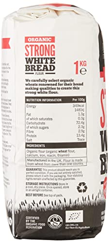 Marriage's Organic Strong White Bread Flour 1kg image 4
