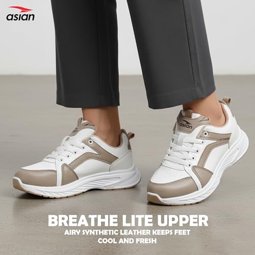 Image of ASIAN Misty-12 Women's & Girls' Casual Sneakers | Lightweight, Stylish & Comfortable Shoes with Soft Cushioning, Flexible Sole