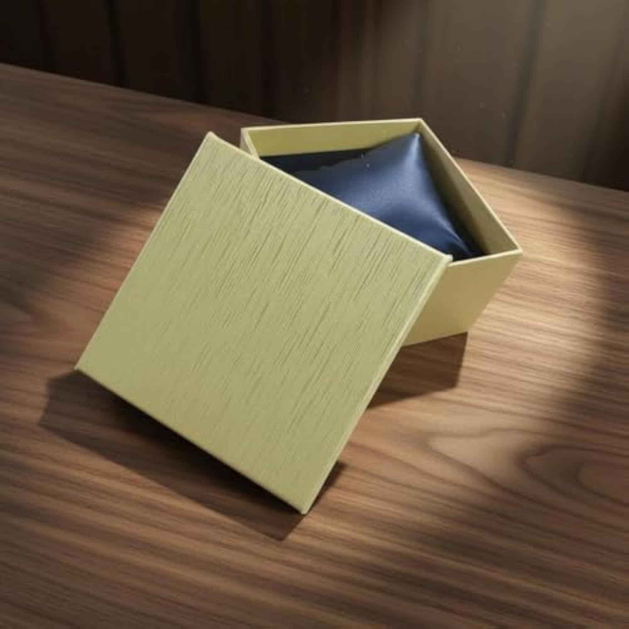 Watch Gift Box with Soft Pillow Storage Case, Faux Leather Texture