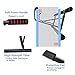 Ollieroo 4 in 1 Doorway Trainer – Pull Up Bar, Push Ups, Dips Bar & Power Ropes for A Total Body Home Workout, Pull Up Bar Doorway Chin Up Strength Training Bars Multi-Grip Trainer Workout for Home