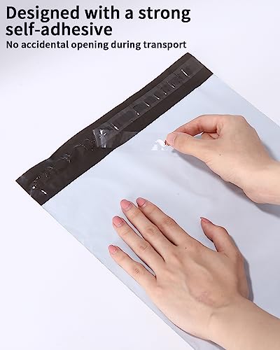 100x Plastica Buste Buste Postali 25cm X35cm