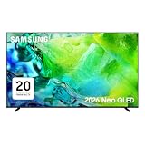 Samsung Smart TV 55-Inch QN80H Neo QLED 4K, Quantum Mini LED, NQ HDR+, Motion Xcelerator 144Hz, Dolby Atmos & OTS Lite, Gaming Hub, FreeSync Premium Pro, Knox Security, Vision AI, Alexa [2026]