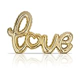 Gold Love Sign Letters Sweet Home Decorative Resin Signs letter Sculpture for home & Office tabletop