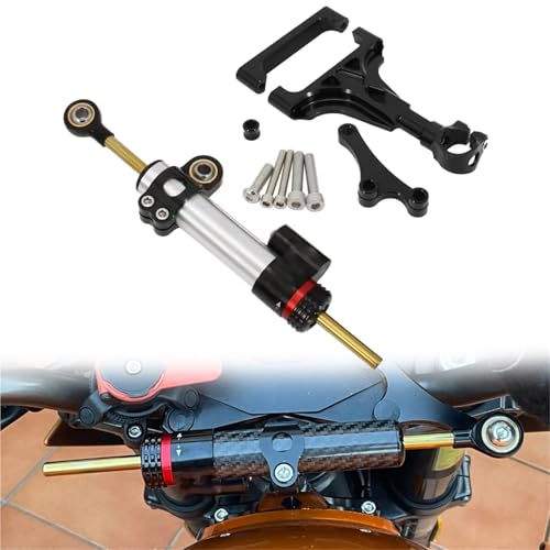 Amortisseur de direction pour Kawasaki Z750 ABS 2003-2013 kit de montage stabilisateur argent