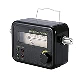 Trisewenic Analog Satellite Finder DVB-T Mini Digital Satellite Signal Finder Meter with Signal Mete