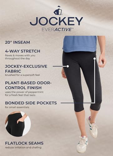 Jockey Women's Activewear EVERACTIVE Capri Legging3