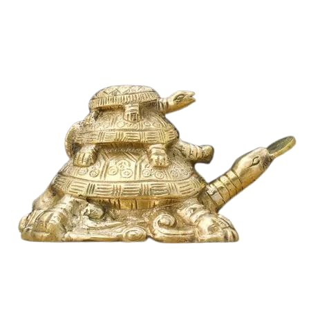 Tortue Feng Shui 3 étages triple couche le cadeau idéal de pendaison de crémaillère