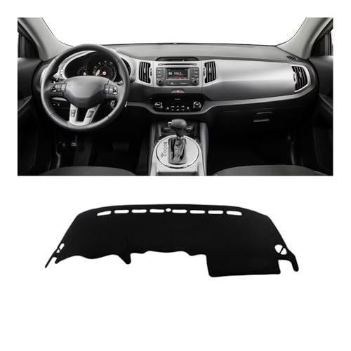 Tapis antidérapant tableau de bord Kia Sportage 3 R couverture protection LHD