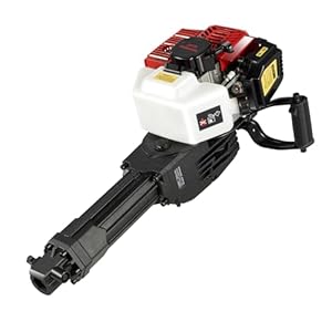 Abbruchhammer 1900W 20-55J Schlagkraft Stemmhammer, Elektroabbruchhammer 2-Takt 52cc Benzin Betonhammer, Bohrhammer 1500BPM Demolition Jack Hammer mit Spitzmeißel, Flachmeißel, Meißelhammer