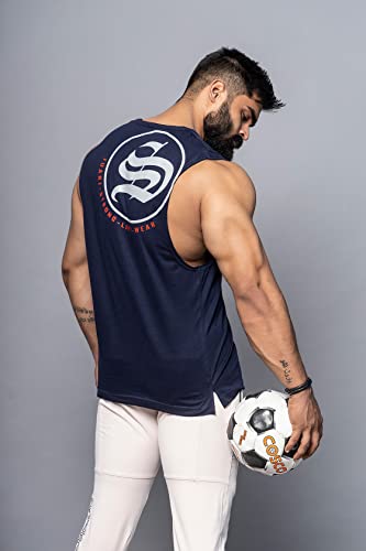 Image of JUARI BE A GENTLEMAN Cotton Regular Fit,Sleeveless, Gym Vest for Men, Set of 3 (Multicolour)