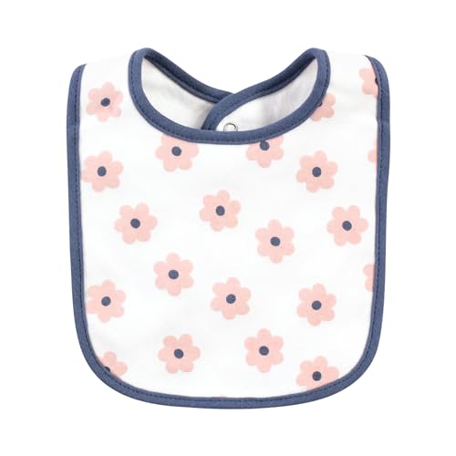 Image of Hudson Baby Unisex Baby Cotton Bibs, Beautiful Butterfly, One Size