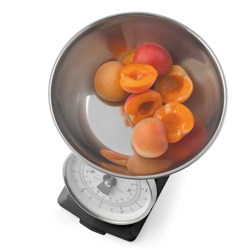 Miniatura 7 de Salter Báscula Mecánica Atemporal - Capacidad De 5 Kg, Tazón Apto Para Lavavajillas De 1 Litro, Ideal Para Repostería, Diseño Clásico, Dial De Gran Dígito Fácil De Leer