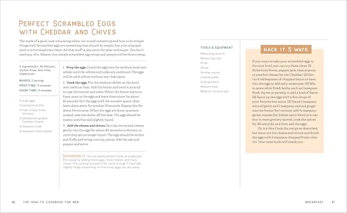 The How-To Cookbook for Men: 100 Easy Recipes to Learn the Basics