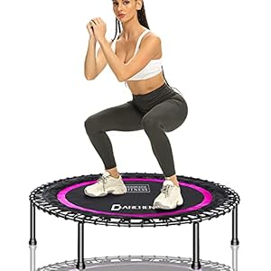 DARCHEN 450 lbs Mini Trampoline for...