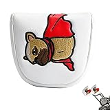 headcovers golf custom Uso generalizado: se utiliza para una variedad de aplicaciones, la tapa de putter es adecuada para casi todos los putters de barra recta modernos y putters semiredondos y protege eficazmente tu cola de golpes o daños que puedan producirse durante el juego o el viaje.