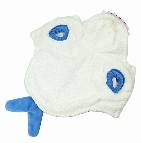 Yoption Puppy Dog Cat Shark Costumes, Funny Pet Halloween Christmas Cosplay Dress, Pet Hoodie Warm Outfits Clothes (M) #TOP2